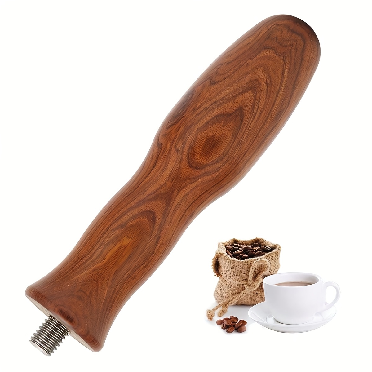 Hero Coffee Equipment - Coffee Portafilter Handle M10, Durable Wooden