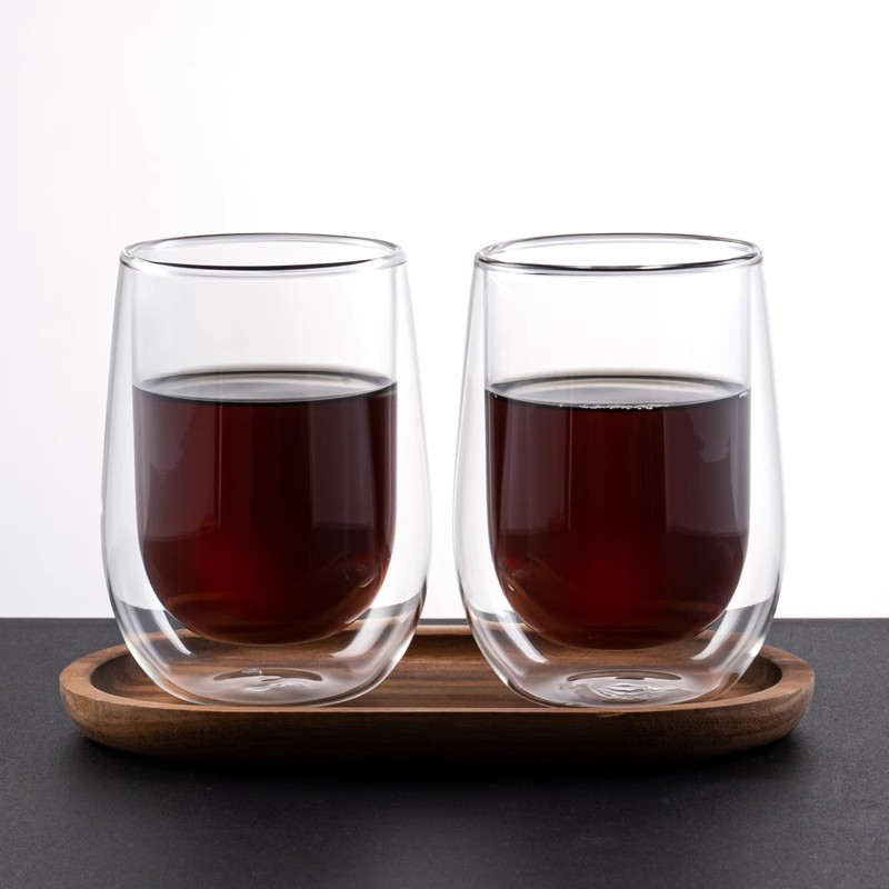 2/4pcs Double Wall Espresso Cu - огляд і ціна Espresso Shot Glass