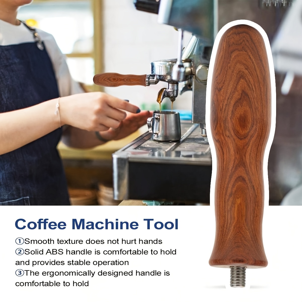 Coffee Portafilter Handle M10, - огляд і ціна Hero Coffee Equipment